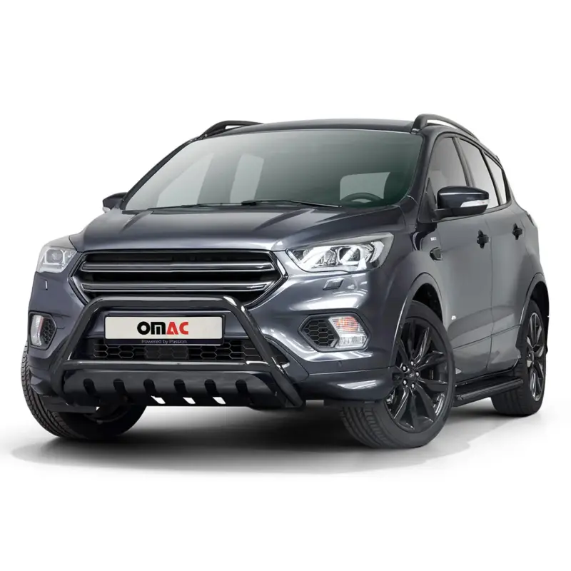 Frontbügel Schutz Frontschutzbügel für Ford Kuga II 2017-19 FL ABE Stahl Schwarz Rabatt