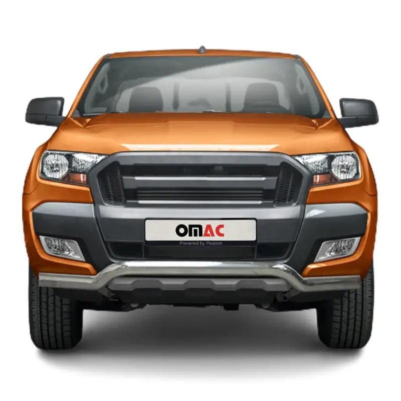 Nur Für Kurze Zeit Frontbügel Frontschutzbügel für Ford Ranger 2012-2016 mit ABE Stahl Silber