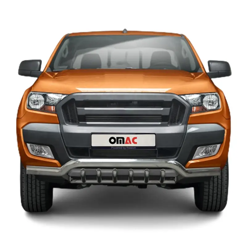 Sonderangebot Frontschutzbügel Frontbügel für Ford Ranger 2012-2016 mit ABE Stahl Silber