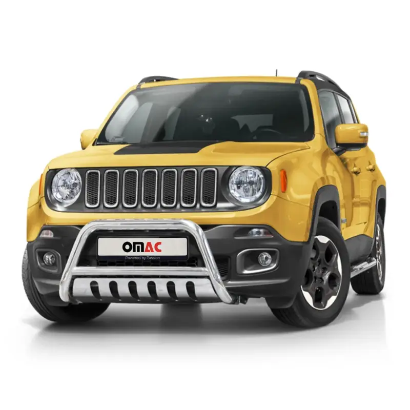Frontbügel Frontschutzbügel für Jeep Renegade 2014-2024 mit ABE Edelstahl Silber Schnäppchen