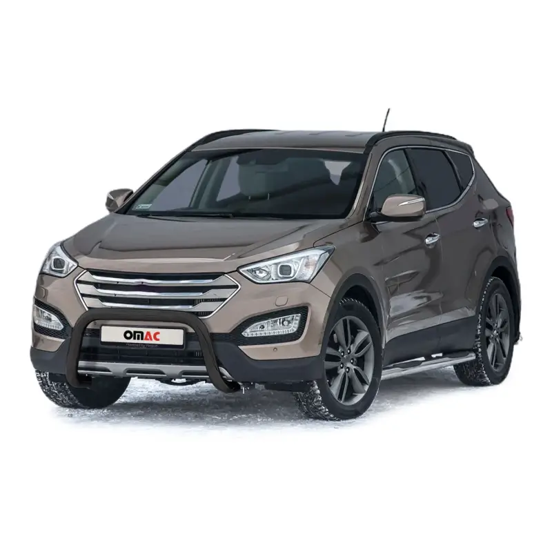 Frontbügel Frontschutzbügel für Hyundai Santa Fe 2012-2018 mit ABE Stahl Schwarz Abverkauf