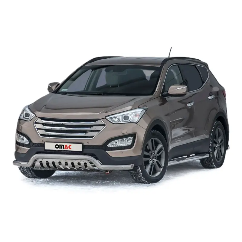 Angebot Edelstahl Frontschutzbügel für Hyundai Santa Fe 2012-2018 mit ABE Silber