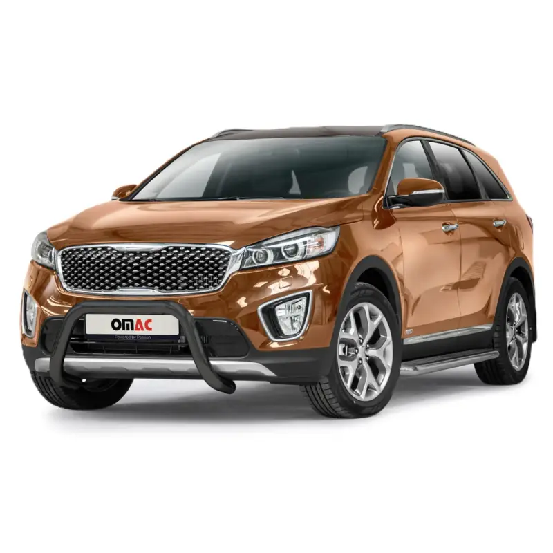 Frontschutzbügel Frontbügel für Kia Sorento 2015-2018 mit ABE Stahl Schwarz Garantierte Lieferung
