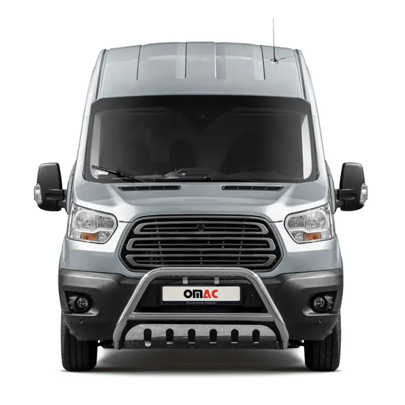 Frontbügel Frontschutzbügel für Ford Transit 2015-2019 mit ABE Edelstahl Silber Neue Ware