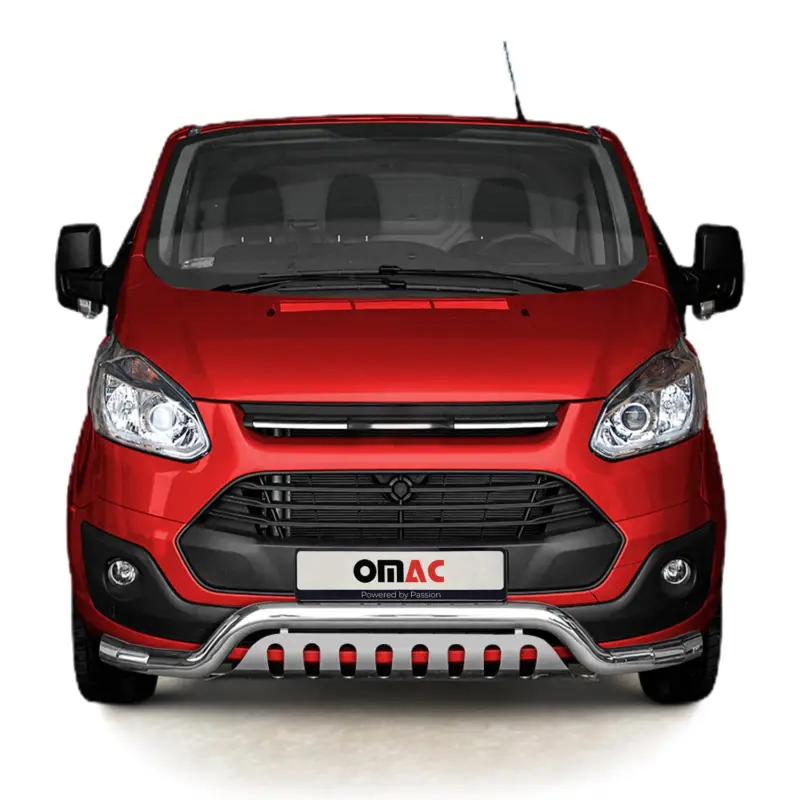 Frontbügel Frontschutzbügel für Ford Transit Custom 2012-2018 Stahl Silber Aktuell