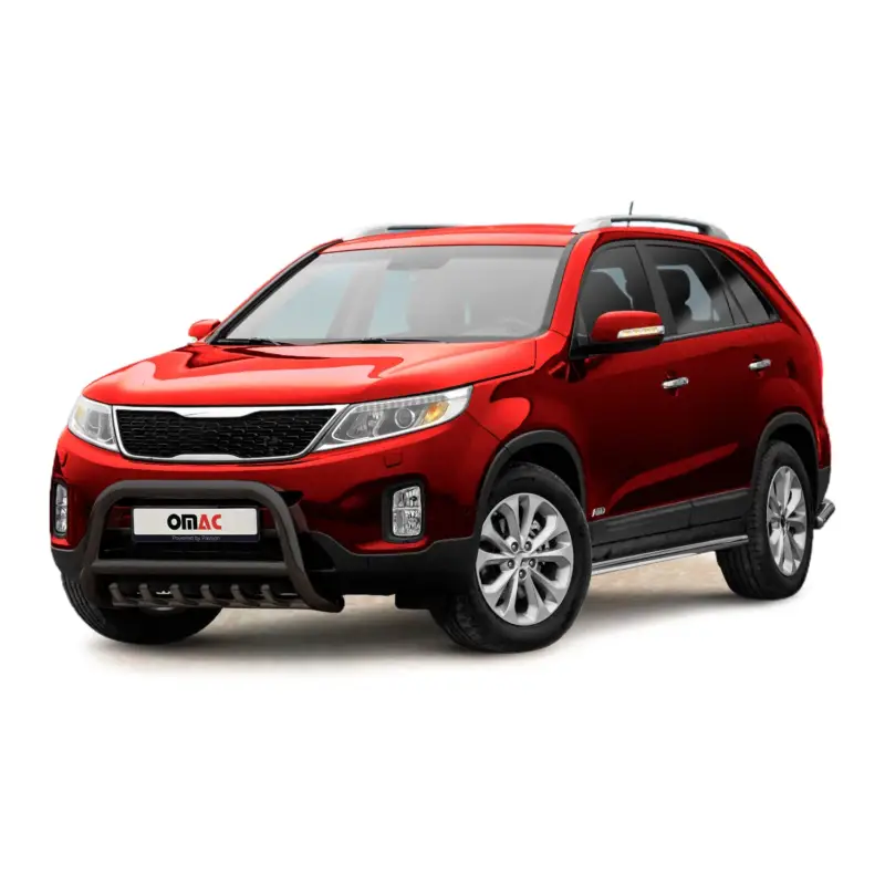 Highlight Frontbügel Frontschutzbügel für Kia Sorento 2012-2015 mit ABE Stahl Schwarz