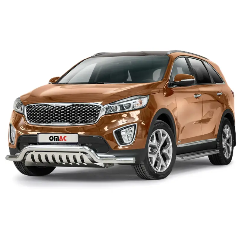 Knallerangebot Frontschutzbügel Frontbügel für Kia Sorento 2015-2018 Edelstahl mit ABE Silber