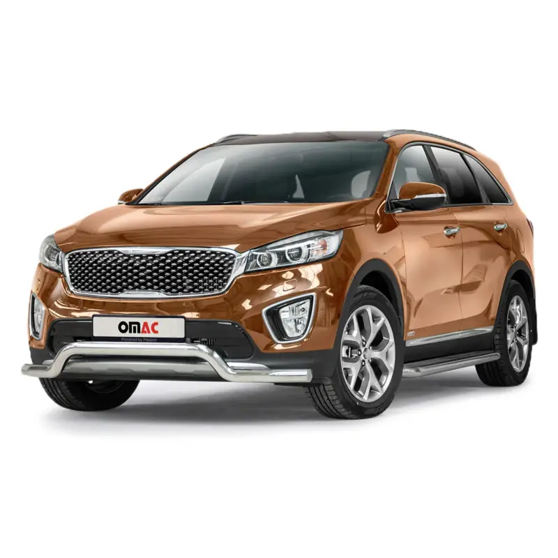 Frontbügel Frontschutzbügel Schutz für Kia Sorento 2015-2018 Stahl ABE Silber Top-Seller