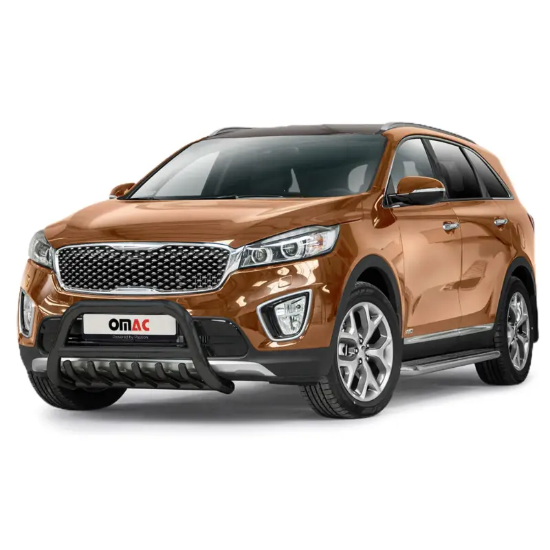Sonderaktion Frontbügel Frontschutzbügel für Kia Sorento 2015-2018 mit ABE Stahl Schwarz