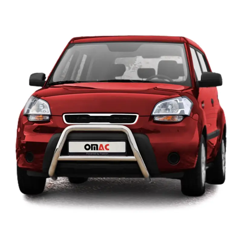 Frontbügel Frontschutzbügel für Kia Soul 2008-2013 mit ABE Stahl Silber Neue Kollektion
