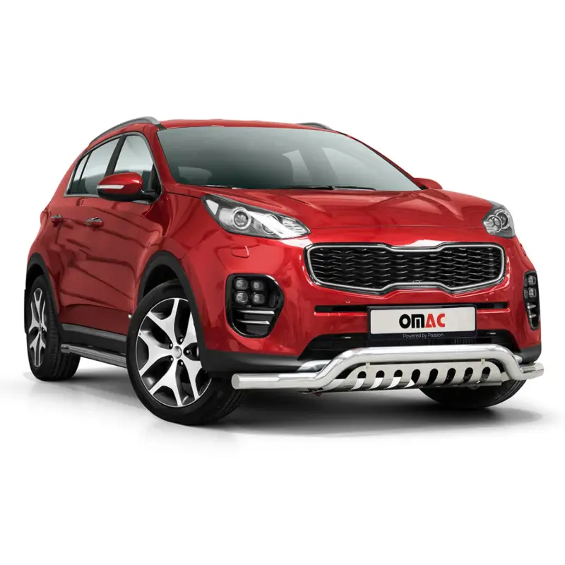Frontbügel Frontschutzbügel für Kia Sportage 2015-2018 mit ABE Stahl Silber Meistverkauft