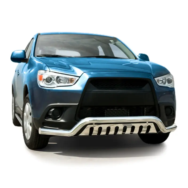 Neuheit Frontbügel Frontschutzbügel für Mitsubishi ASX 2010-2013 Edelstahl ABE Silber