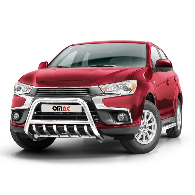 Super-Preis Frontbügel Frontschutzbügel für Mitsubishi ASX 2017-2022 mit ABE Stahl Silber