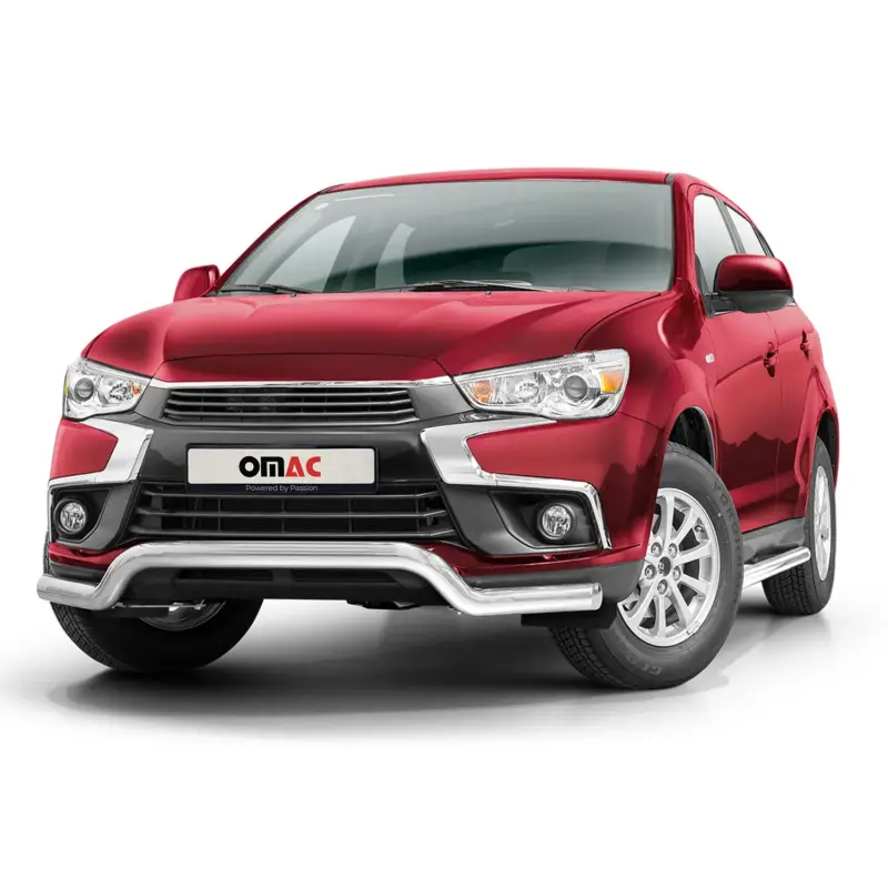 Top-Preis Frontbügel Frontschutzbügel für Mitsubishi ASX 2017-2022 Low Stahl Silber