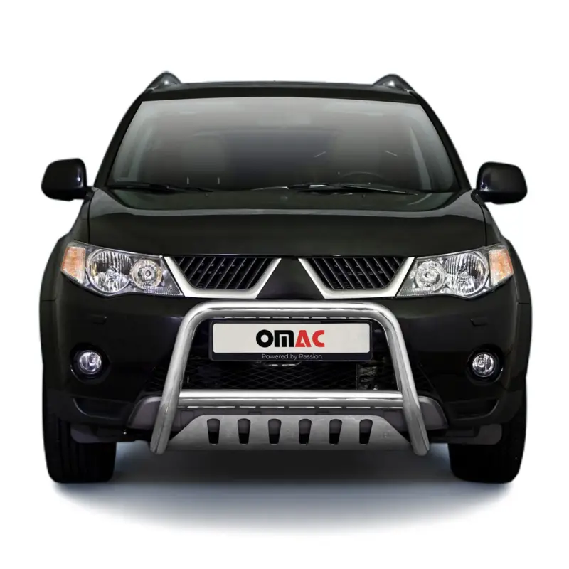 Preis Gesenkt Frontbügelschutz Frontschutzbügel für Mitsubishi Outlander 2007-2010 ABE Silber