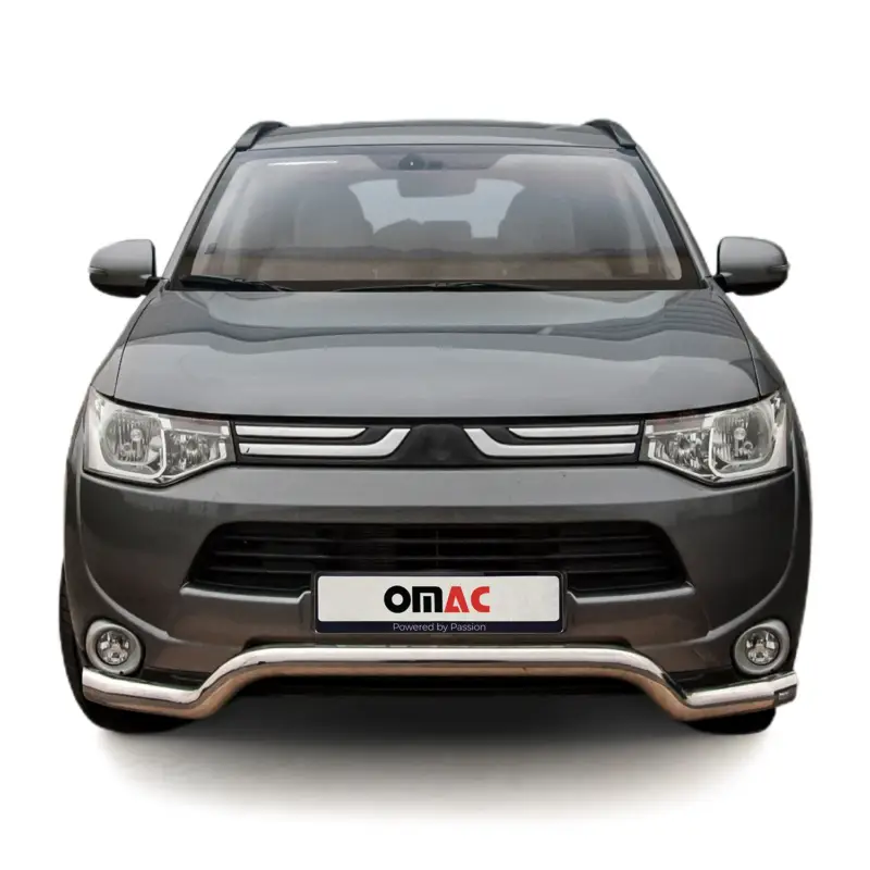Jetzt Bestellen Frontbügel Frontschutzbügel Schutz für Mitsubishi Outlander 2012-2015 ABE Silber