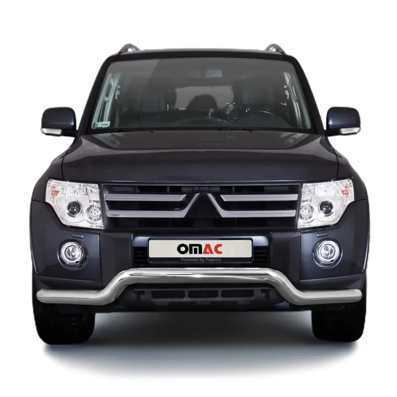 Preis Gesenkt Frontbügel Frontschutzbügel Schutz für Mitsubishi Pajero 2007-2014 ABE Silber