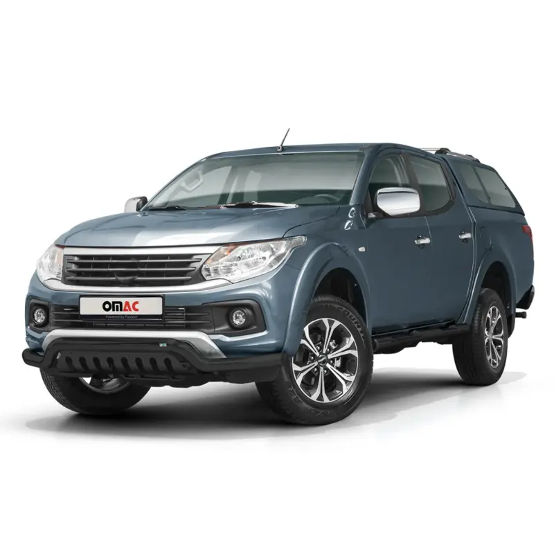 Frontschutzbügel Frontbügel für Fiat Fullback 2016-2021 Edelstahl ABE Schwarz Angebot