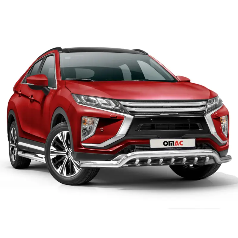 Nur Heute Frontschutzbügel Frontbügel für Mitsubishi Eclipse Cross 2018-2019 ABE Silber