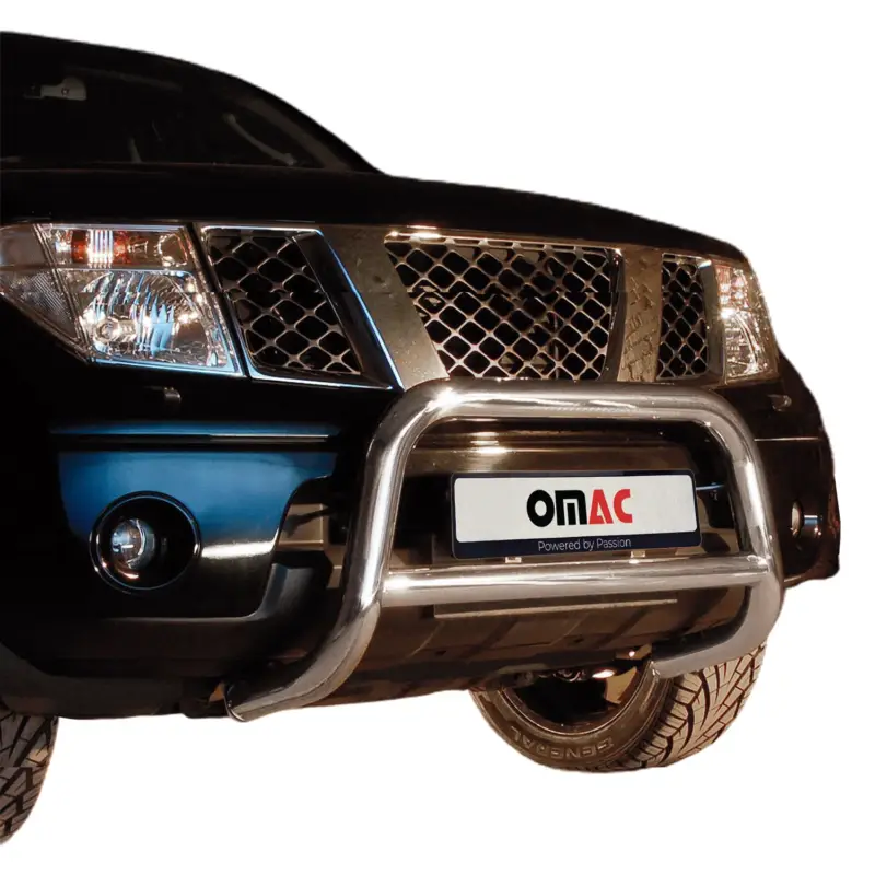 Frontbügel Frontschutzbügel für Nissan Pathfinder 2005-2010 mit ABE Stahl Silber Abverkauf