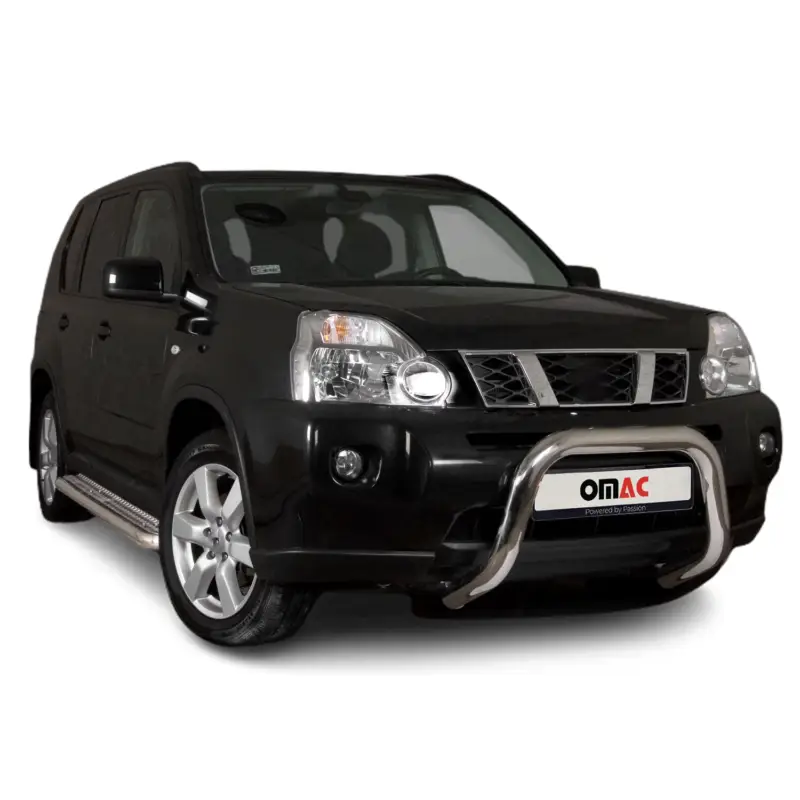 Sonderaktion Frontbügel Frontschutzbügel für Nissan Pathfinder 2010-2016 mit ABE Stahl Silber