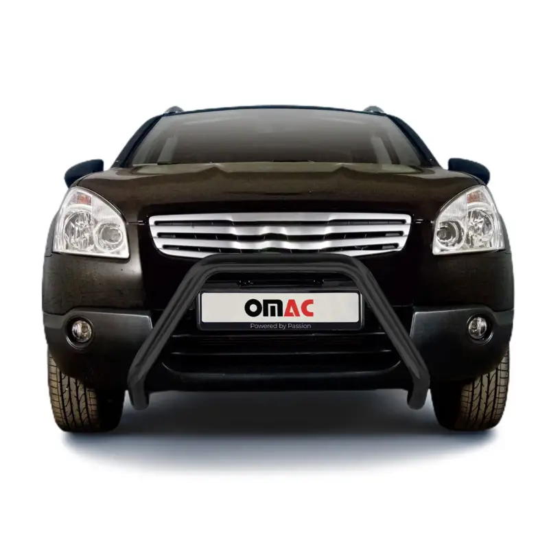 Heißes Angebot Frontbügel Frontschutzbügel für Nissan Qashqai 2007-2010 mit ABE Stahl Schwarz