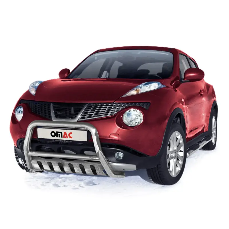 Highlight Frontbügel Frontschutzbügel für Nissan Juke 2010-2014 mit ABE Edelstahl Silber