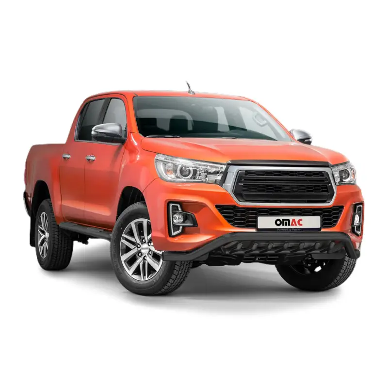 Angebot Frontbügel Frontschutzbügel für Toyota Hilux 2018-2020 mit ABE Stahl Schwarz