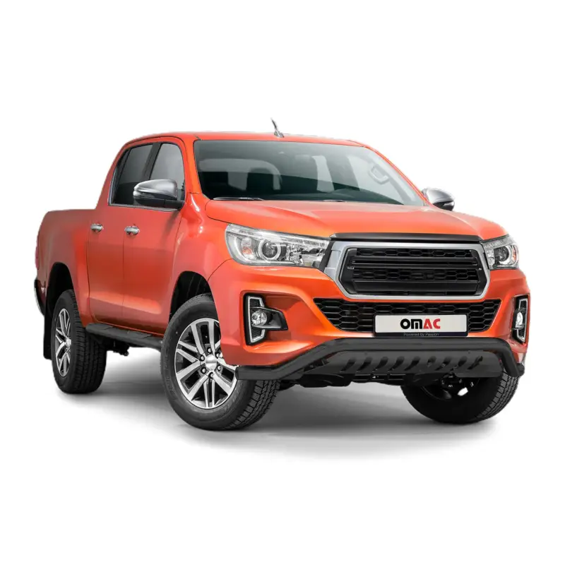 Frontbügel Frontschutzbügel für Toyota Hilux 2018-2020 Low mit ABE Stahl Schwarz Bestseller