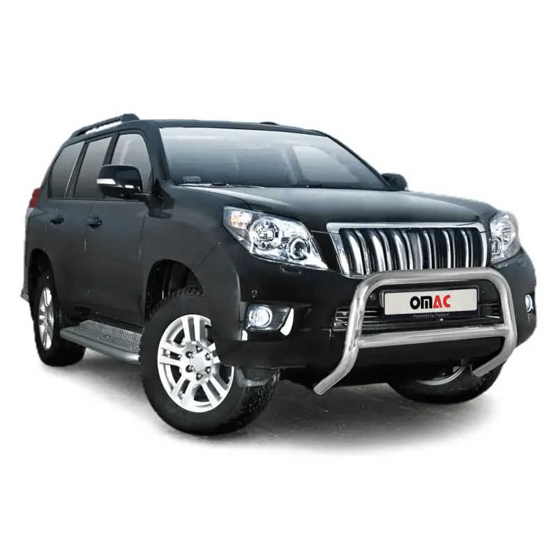 Top-Preis Frontbügel Frontschutzbügel für Toyota Land Cruiser 150 2010-2013 ABE Silber