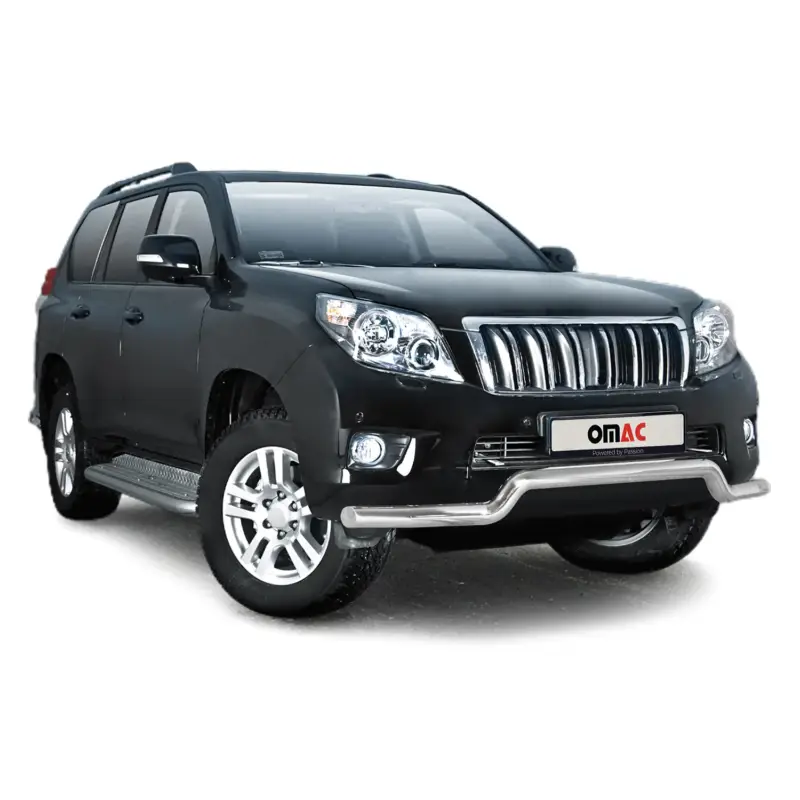 Frontbügel Frontschutzbügel für Toyota Land Cruiser 150 2010-2013 Silber ABE Geprüft