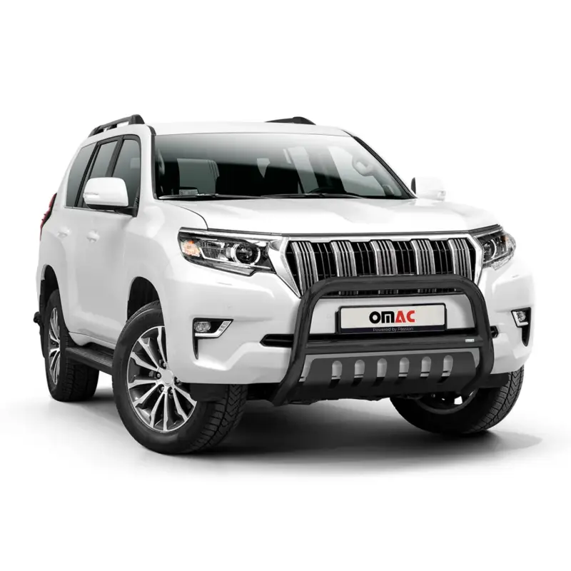 Frontbügelschutz Frontbügel für Toyota Land Cruiser 150 2019-2023 ABE Schwarz Neue Kollektion