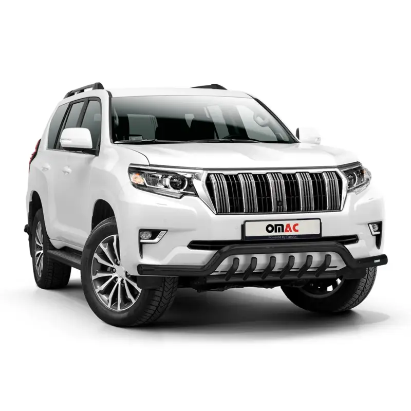 Neue Ware Frontschutzbügel Frontbügel für Toyota Land Cruiser 150 2019-2023 ABE Schwarz