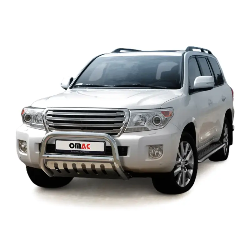 Frontbügelschutz Frontschutzbügel für Toyota Land Cruiser V8 2012-16 ABE Silber Solange Der Vorrat Reicht