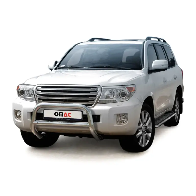 Expressversand Frontbügel Frontschutzbügel für Toyota Land Cruiser V8 2012-2016 ABE Silber