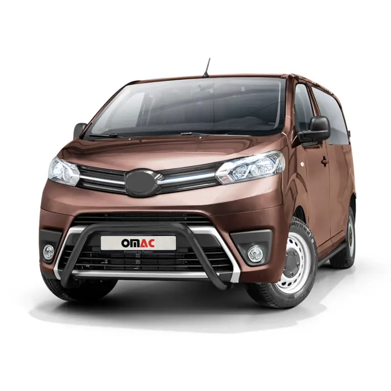 Schneller Versand Stahl Frontbügel Frontschutzbügel für Toyota Proace 2016-2026 mit ABE Schwarz