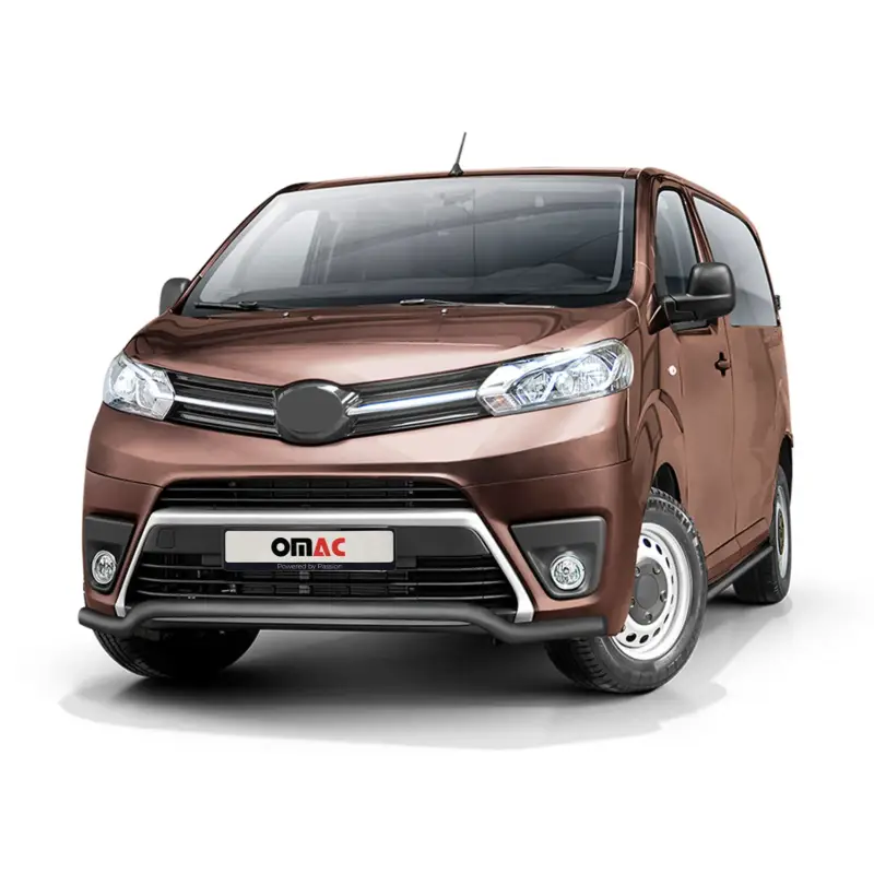 Geprüft Frontbügel Frontschutzbügel Schutz für Toyota Proace 2016-2026 ABE Stahl Schwarz