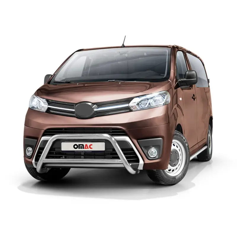 Markenware Frontbügel Schutz Frontschutzbügel für Toyota Proace 2016-2026 Stahl ABE Silber