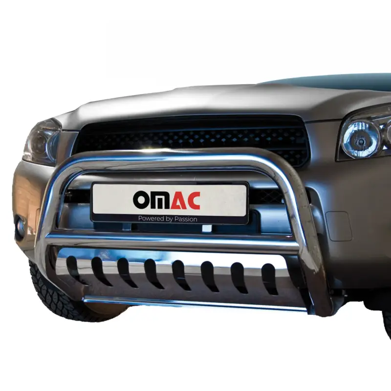 Angebot Frontbügel Frontschutzbügel für Toyota RAV4 2006-2010 mit ABE Edelstahl Silber
