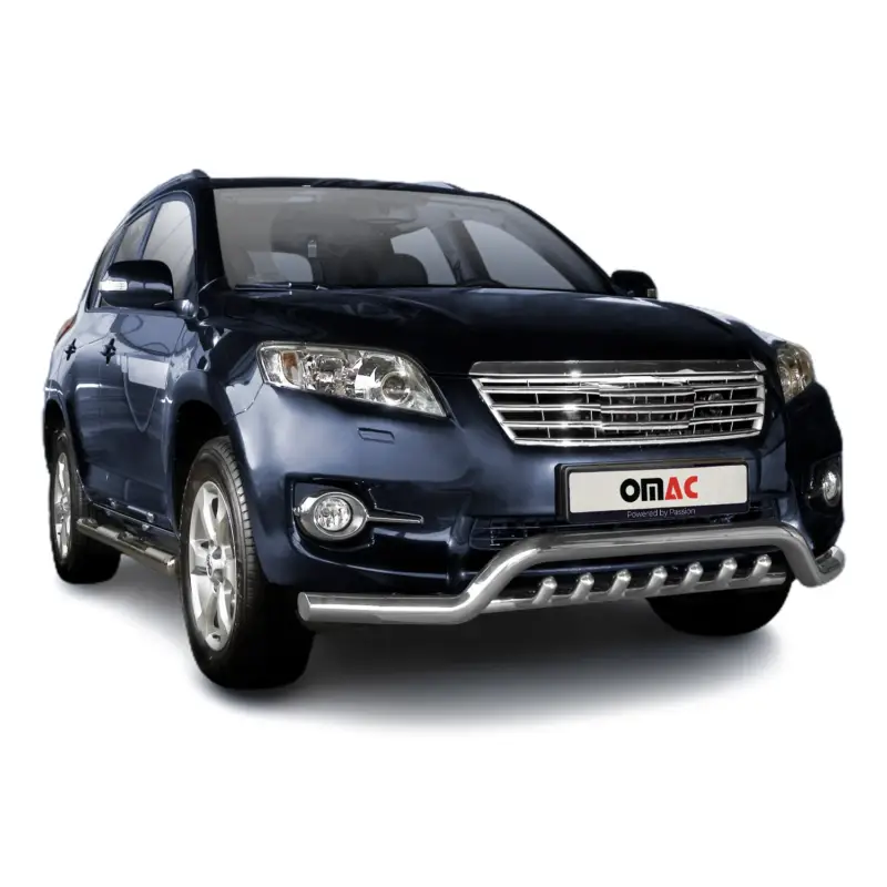 Sichere Zahlung Frontschutzbügel Frontbügel für Toyota RAV4 2010-2013 mit ABE Stahl Silber