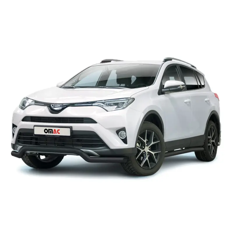 Frontbügel Frontschutzbügel für Toyota RAV4 2015-2018 ABE Edelstahl Schwarz Knallerangebot