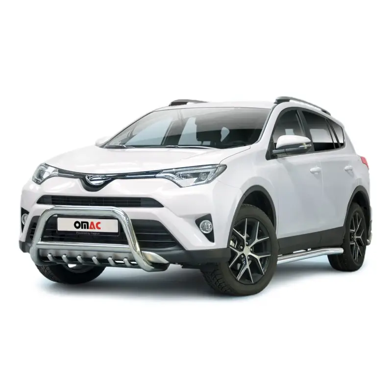 Frontbügel Frontschutzbügel für Toyota RAV4 2015-2018 mit ABE Stahl Silber Expressversand