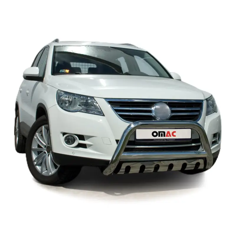 Preis Gesenkt Frontbügel Frontschutzbügel für VW Tiguan 2007-2016 mit ABE Edelstahl Silber