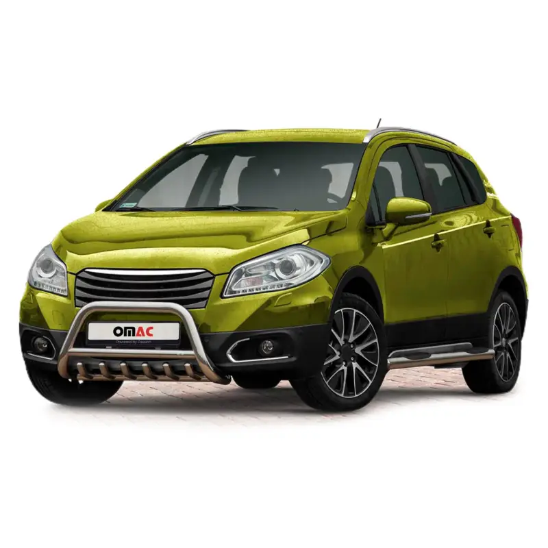 Edelstahl Frontschutzbügel für Suzuki SX4 S-Cross 2013-2022 mit ABE Silber Beliebt