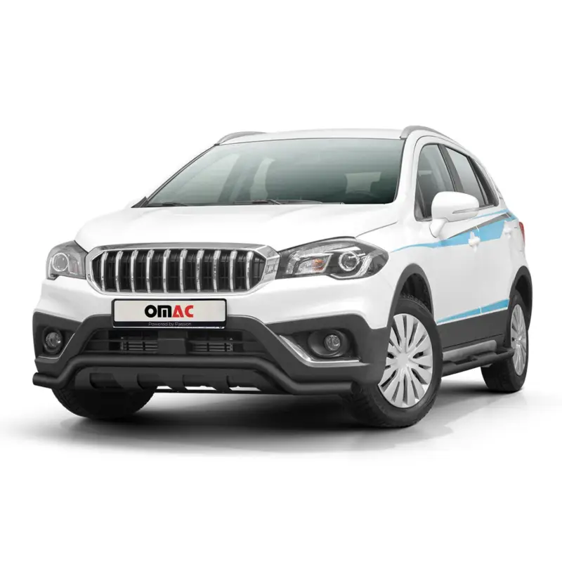 Frontbügelschutz Frontschutzbügel für Suzuki SX4 S-Cross 2016-2022 ABE Schwarz Highlight