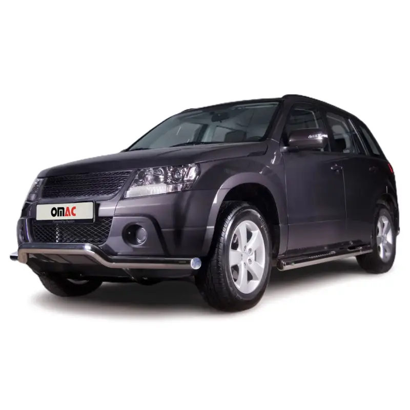 Frontbügel Frontschutzbügel für Suzuki Grand Vitara 2006-2015 ABE Stahl Silber Rabatt