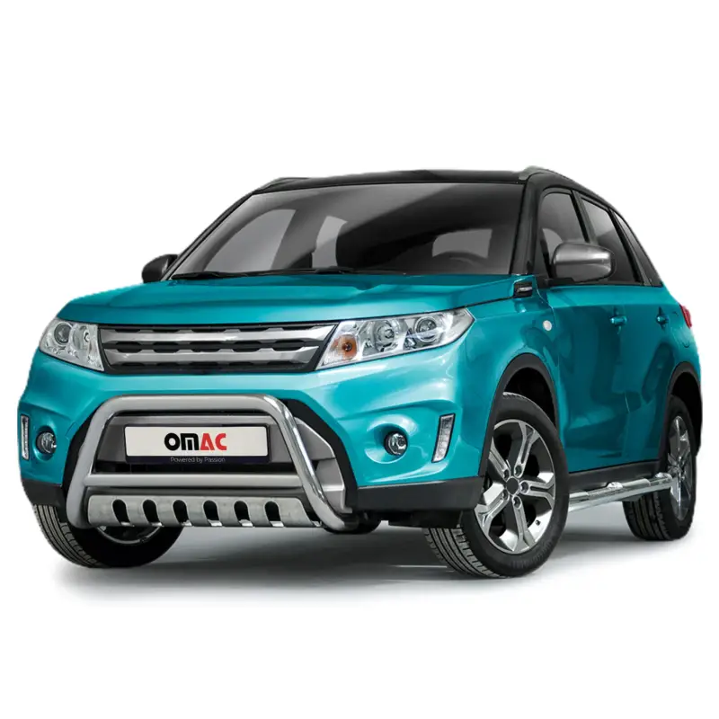 Top-Seller Frontbügel Frontschutzbügel für Suzuki Vitara 2015-2018 mit ABE Edelstahl Silber