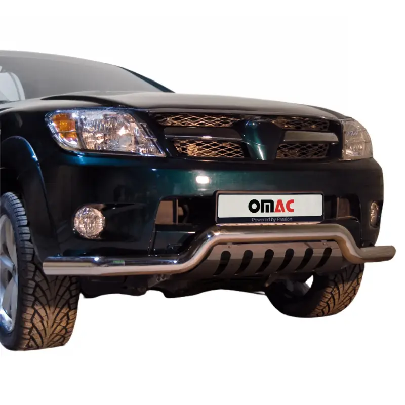 Frontbügel Frontschutzbügel für Toyota Hilux 2005-2015 Edelstahl mit ABE Silber Versand Am Gleichen Tag