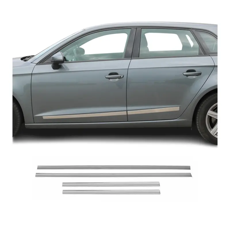 Markenprodukt Türschutz Seitentürleiste Türleiste für Range Rover Sport 2005-14 Edelstahl 4x