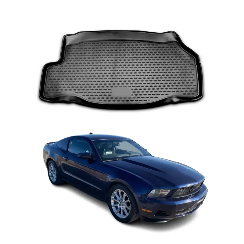Kofferraummatte Kofferraumwanne für Ford Mustang Coupe 2009-2014 Gummi TPE Heißes Angebot